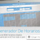 crear horarios