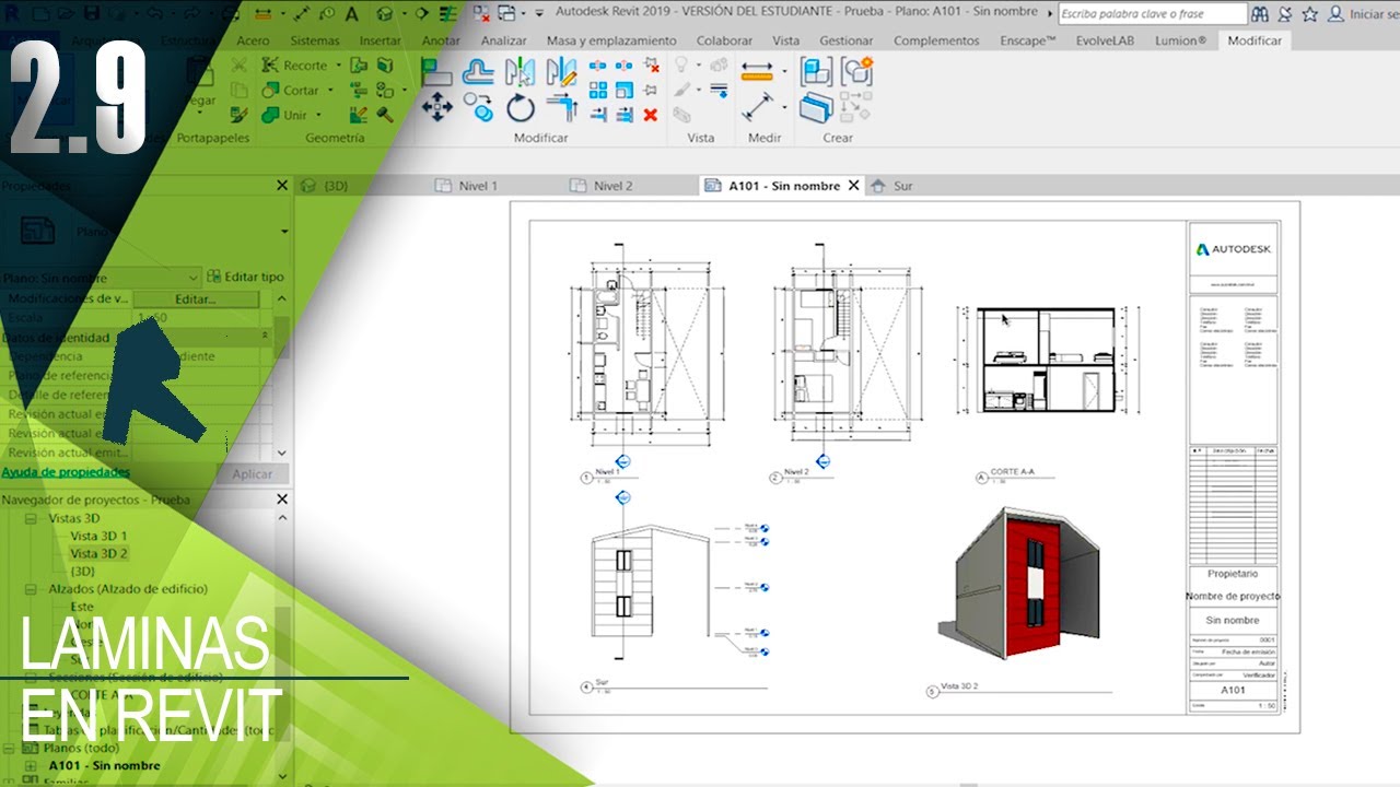 crear plano