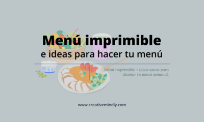 diseno menu