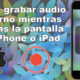 grabar audio