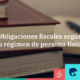 obligaciones fiscales