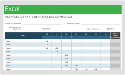 registro trabajadas